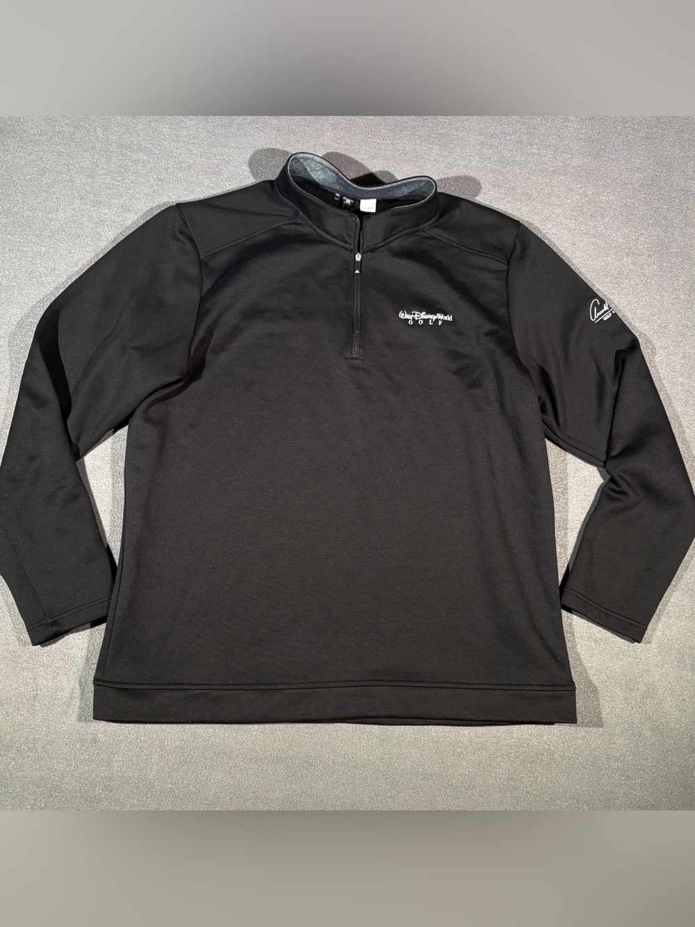 Adidas Walt Disney World Golf Arnold Palmer Management 1/4 Zip Pullover Men's XL